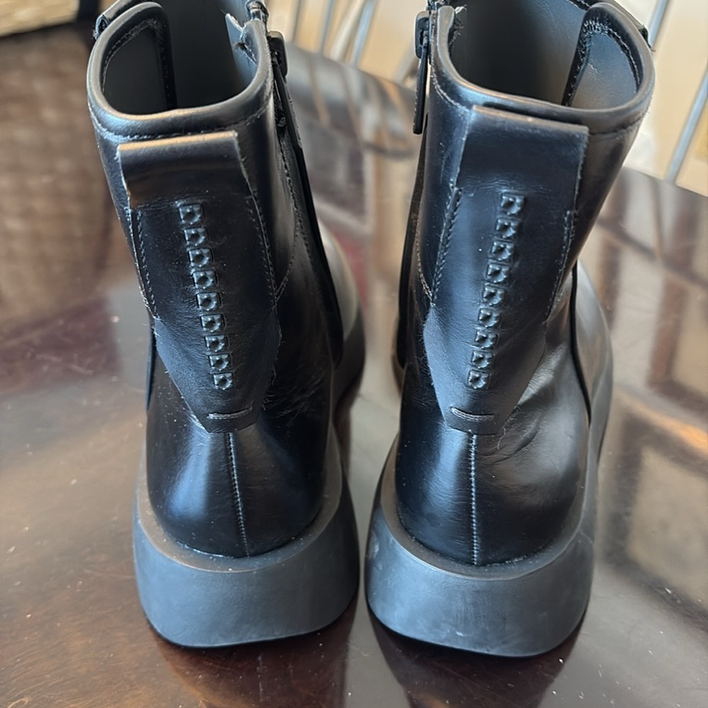🫑 NWT Sarto Etna black leather motorcycle boot: - Picture 5 of 7